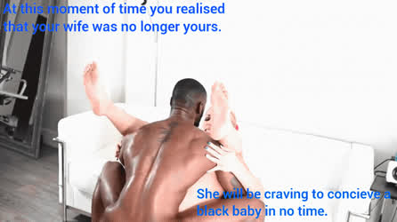 My wife getting knocked up by BBC right before my eyes 💦🥶😈 : video clip