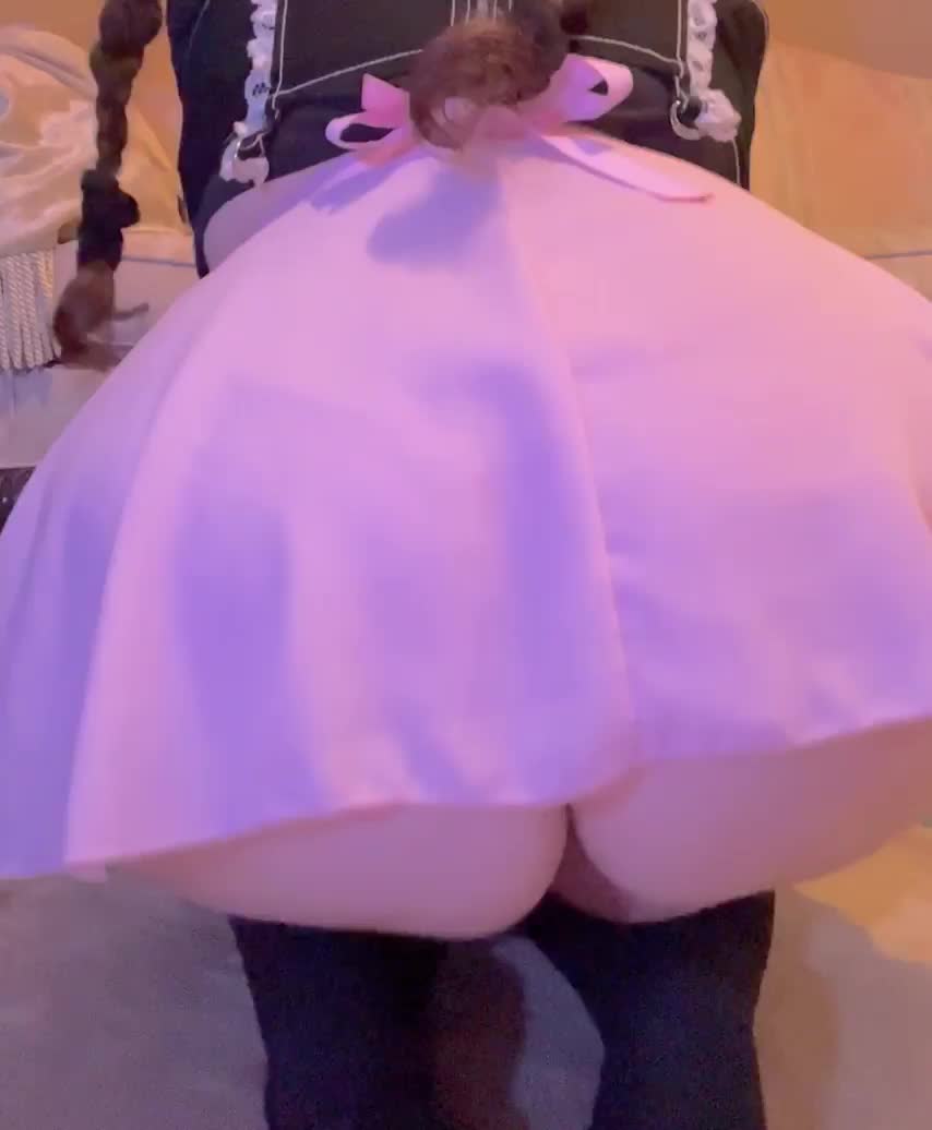pulling my panties down like a good chubby fucktoy : video clip