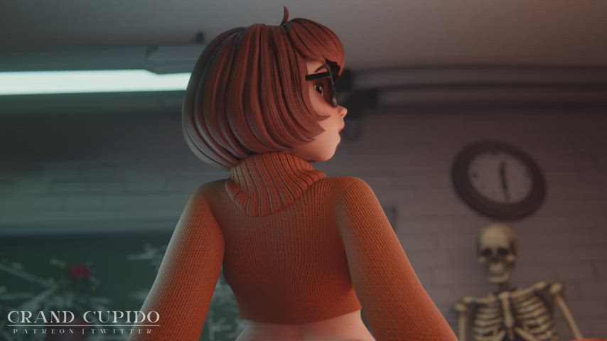 Adult Velma Dinkley Riding Dildo Anal Public [Scooby-Doo] (Grand Cupido) : video clip