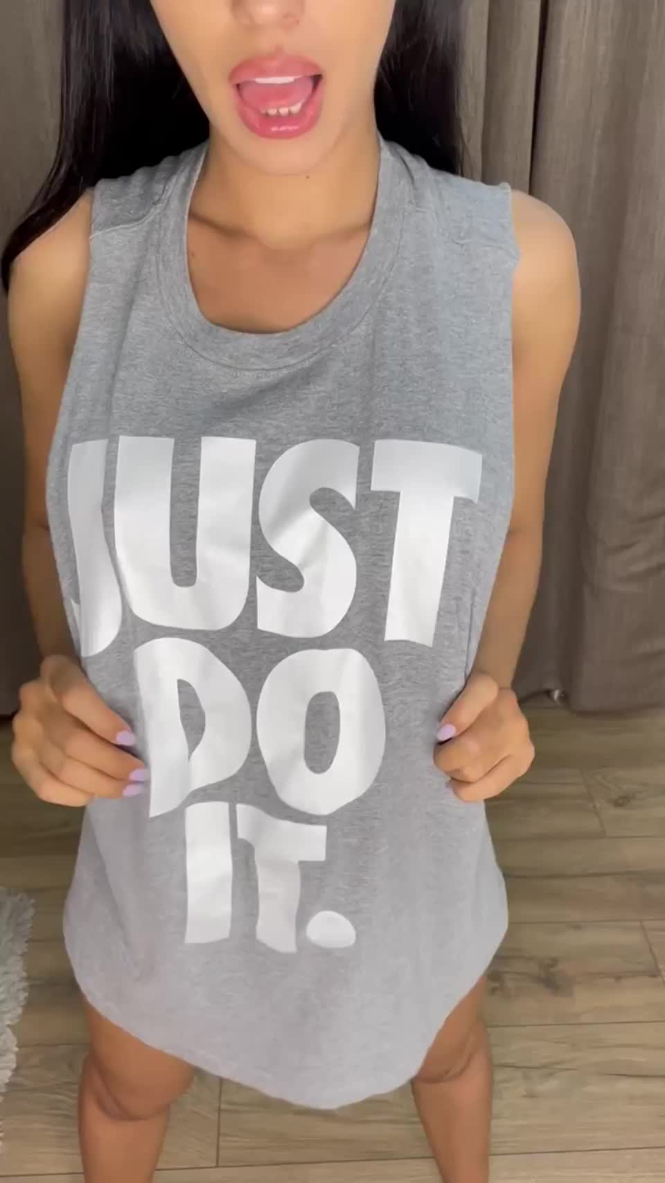 Would you suck my boobs on the first date? : video clip