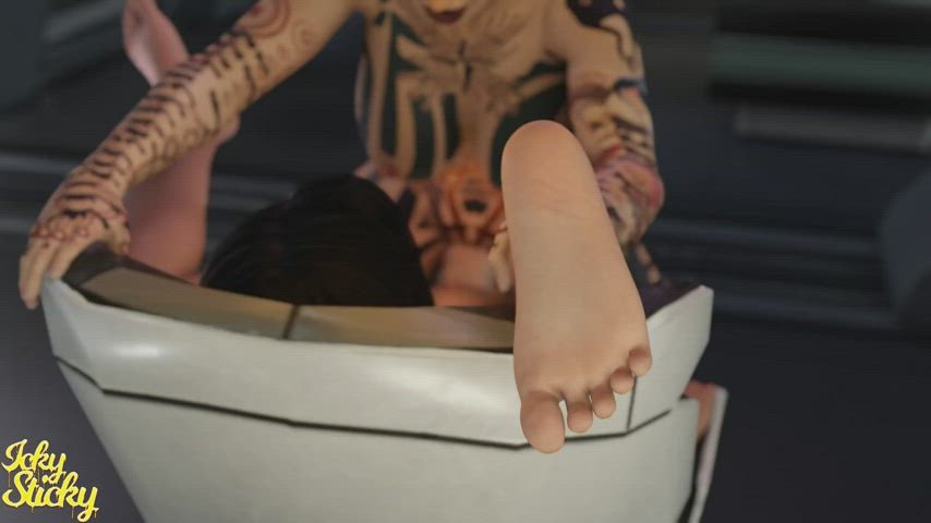 Miranda and Futa Jack (Icky Sticky) [Mass Effect] : video clip