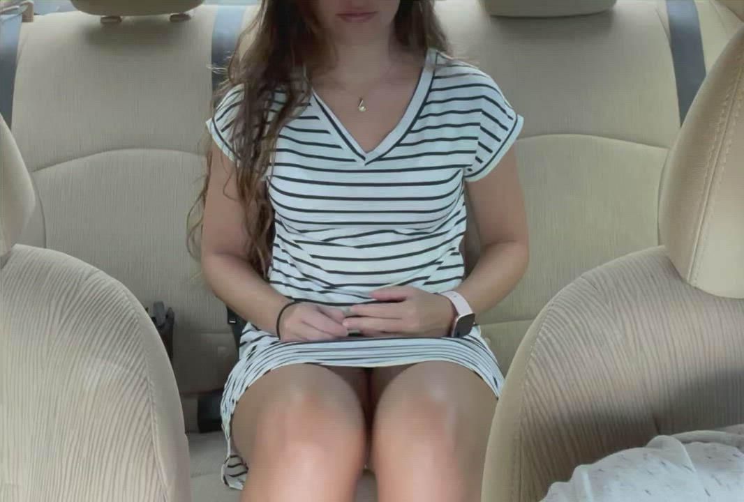 Giving your friends wife a ride home, then you see this 👀 : video clip