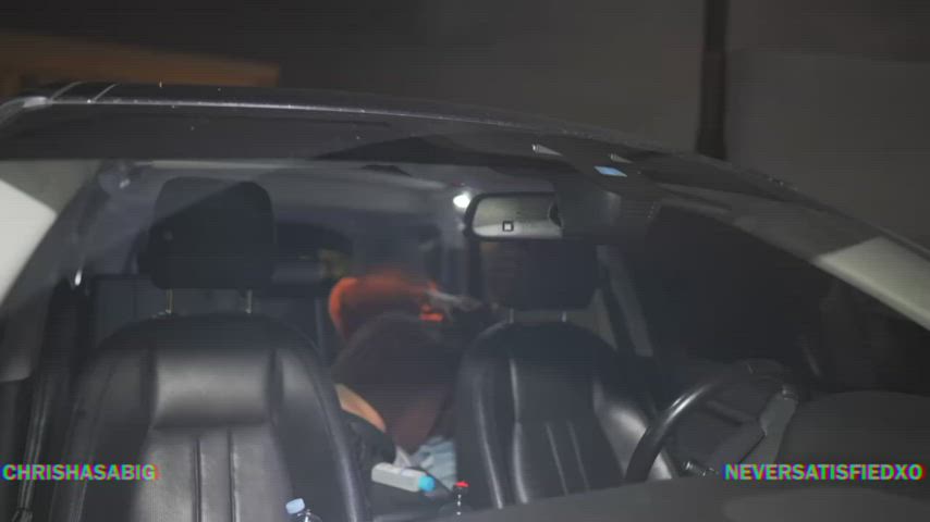 A peeping tom caught us having fun in the backseat : video clip