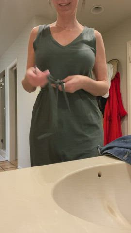 Imagine how big my boobs would be filled with milk... : video clip