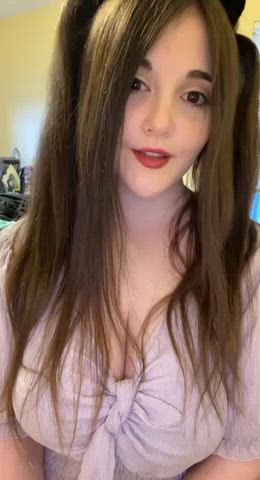 Let me bounce my boobs on your face ;3 [oc] : video clip