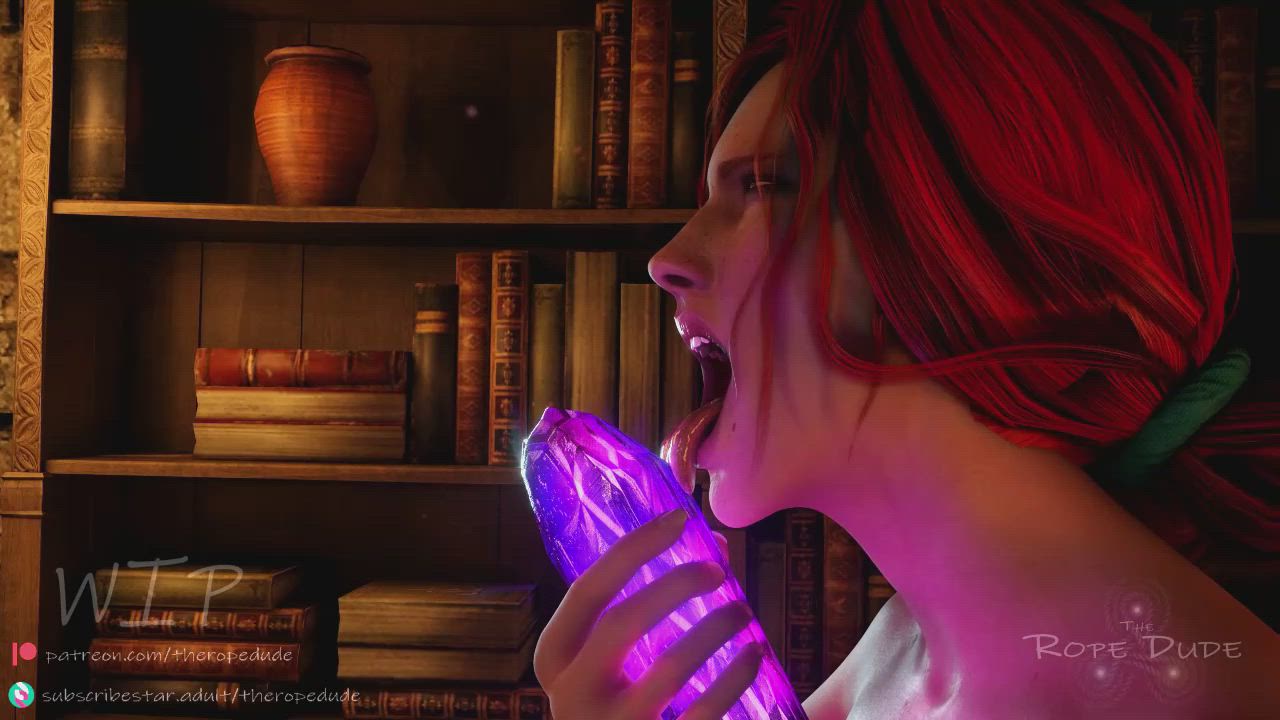 The Awakening Triss self forced (the rope dude) [the witcher] (Short Movie] : video clip