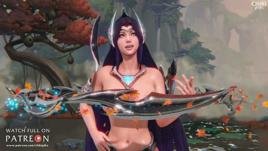 Irelia's blowJob (Chikipiko)[League of Legends] : video clip