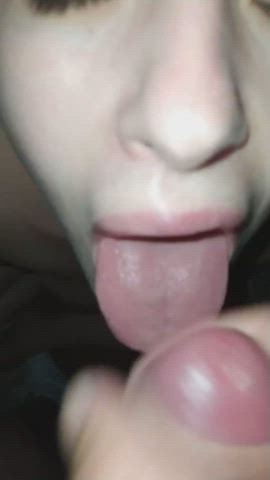 (OC) Good girls like me always swallow 😋😋 : video clip