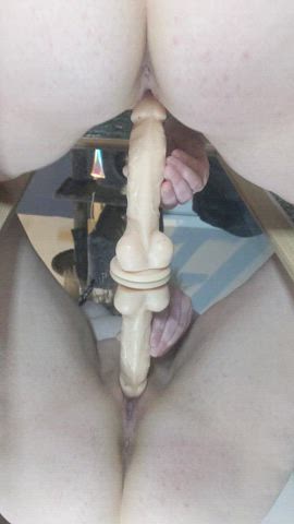 Husband is out so I am practicing : video clip
