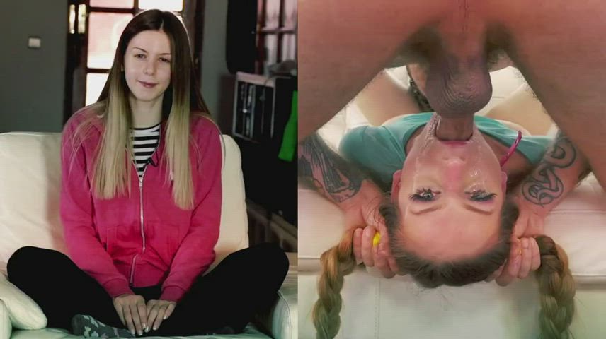 She likes to worship balls 😺 : video clip