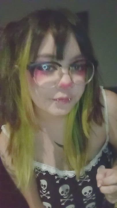would you fuck a busty emo girl? : video clip