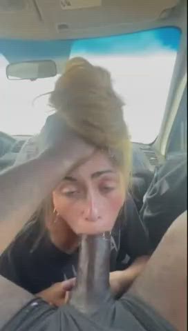 My girlfriend asked to use my brand new car so that she could go to her workout session with her personal trainer. She’s been gone for a while… : video clip