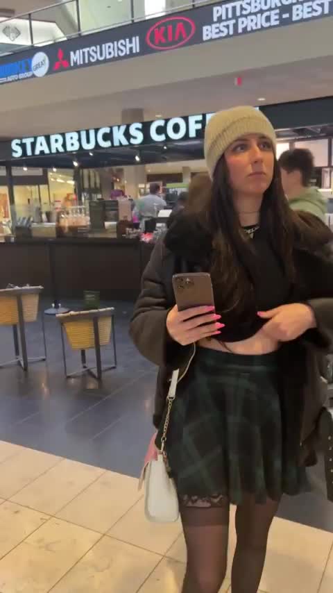 In the middle of the mall [gif] : video clip