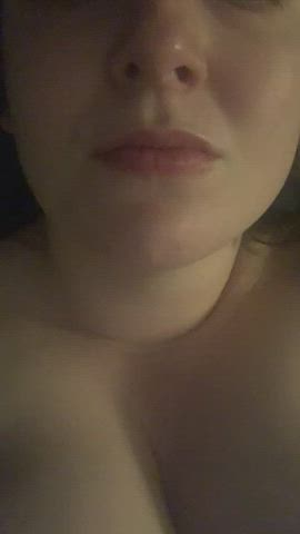Playing with daddy’s cum before I swallow it all : video clip