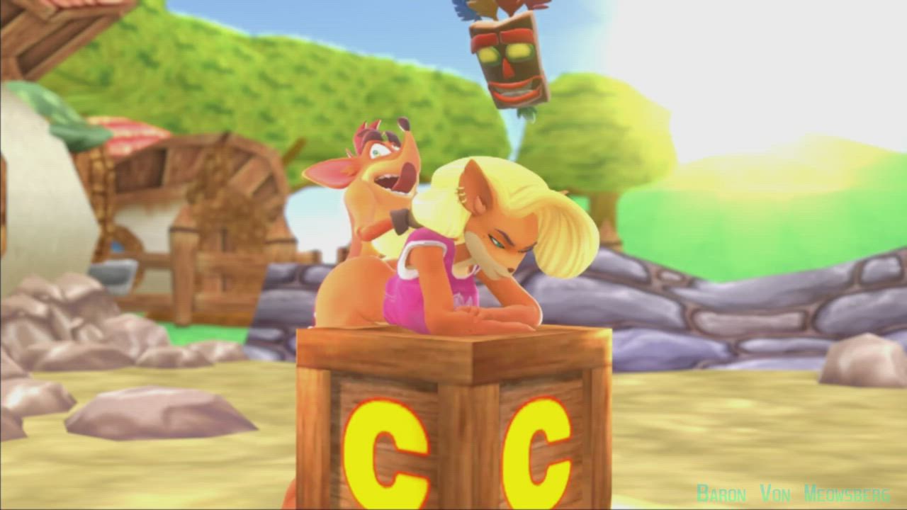 Crash, Tawna & Aku-Aku (Baron Von Meowsberg) [Crash Bandicoot] : video clip