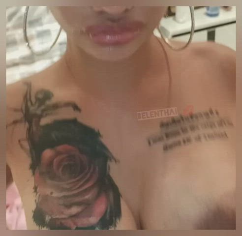 Hope my tits and wet mouth get you hot to breed me : video clip