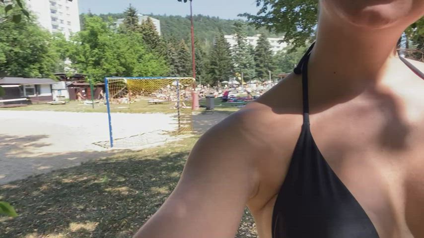 I get so happy showing you my boobies :)) : video clip