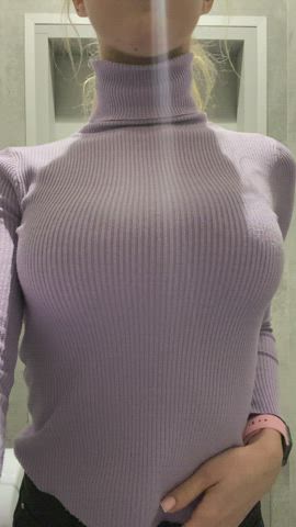 Needed a break from work because I was just too horny.. went to the restroom and that’s what happened - I think my boss actually knew what I was doing lol : video clip