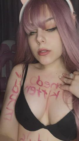 sucking my boobs makes me wet! 💦 : video clip