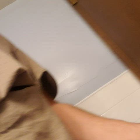 Edging to precum : video clip