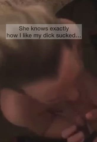 You know she’s a true slut when she tells you to post a video of her sucking another guys cock while she’s in the middle of sucking yours 😳😈 f28 : video clip