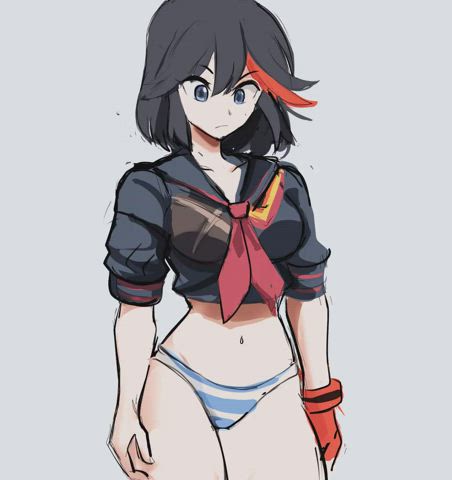 Ryuko Flashing Her Tits (Rakeemspoon) [Kill la Kill] : video clip