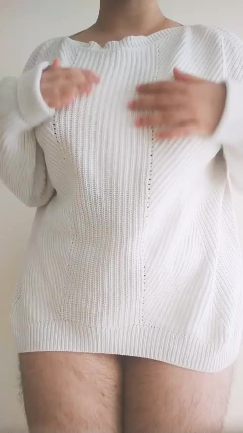 I'm kinda nervous about posting this, Am I sexy even though I have a bit of a tummy? [18f] : video clip