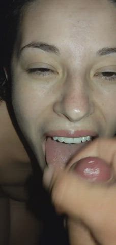 [OC] Friday is a good day for swallow cum : video clip