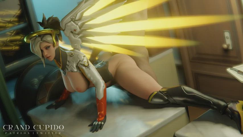 Mercy getting fucked (Grand Cupido) [Overwatch] : video clip