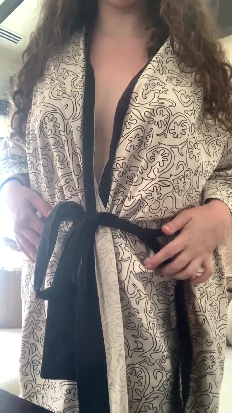 do you like what's under my robe? : video clip