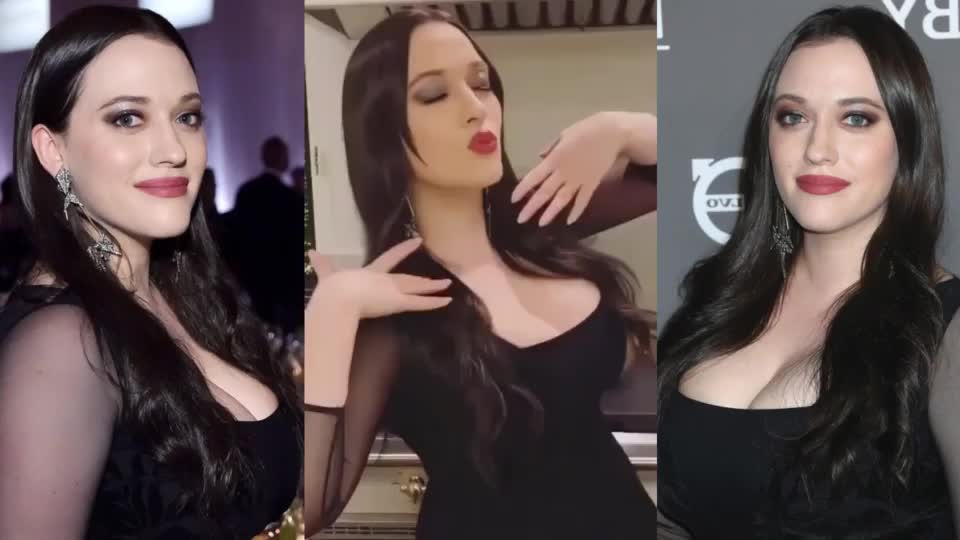 Kat Dennings wants you to cum all over her massive milkers