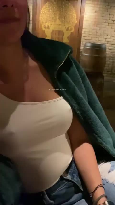 I’ll show you my tits at the bar for a shot[gif] : video clip