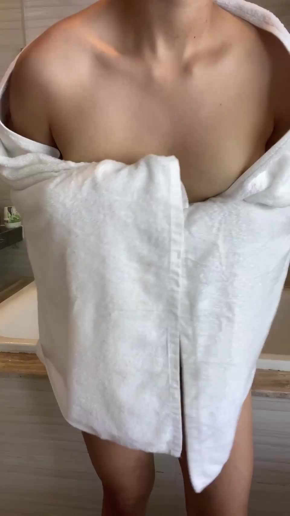 Can you make me dripping wet even before we take a bath? 🥺 : video clip