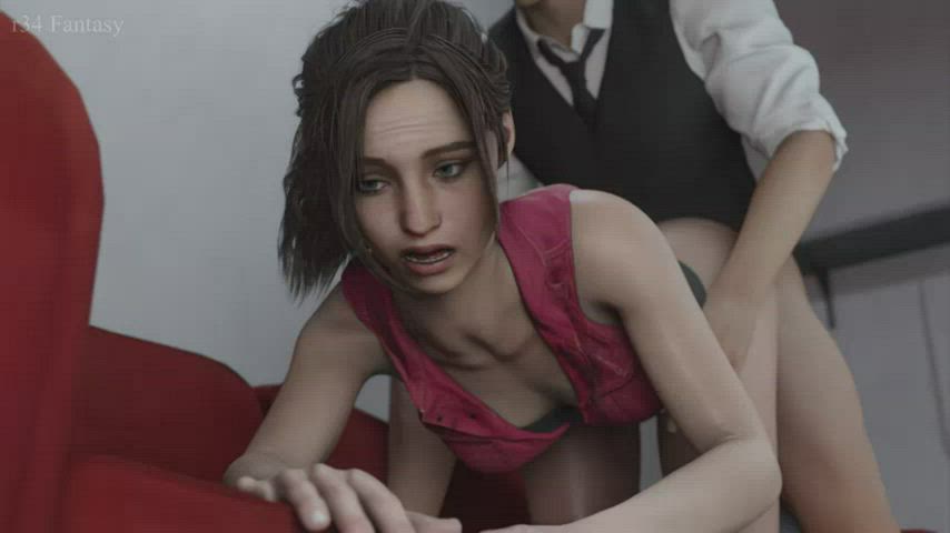 Claire and Leon (r34fantasy) [Resident Evil] : video clip