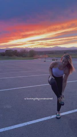 I love Colorado sunsets : video clip