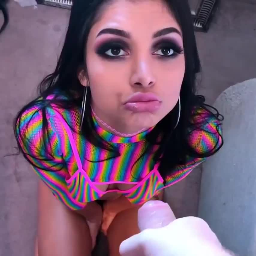 nearly took her eye out : video clip