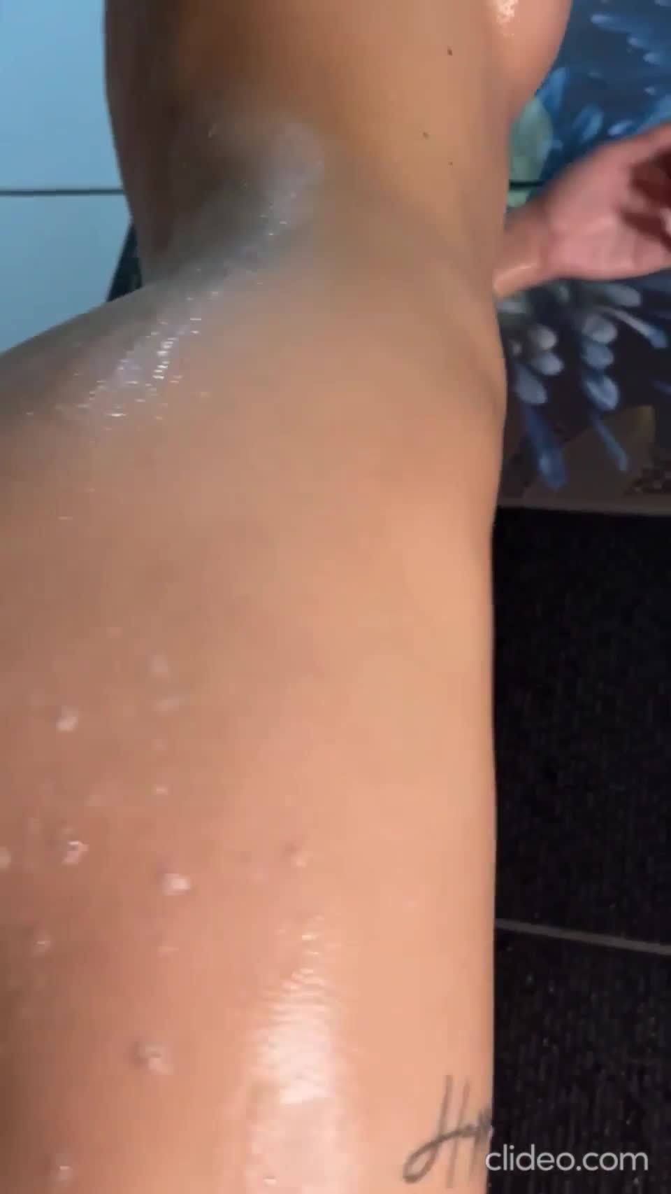 Would you like to take a shower with me? : video clip
