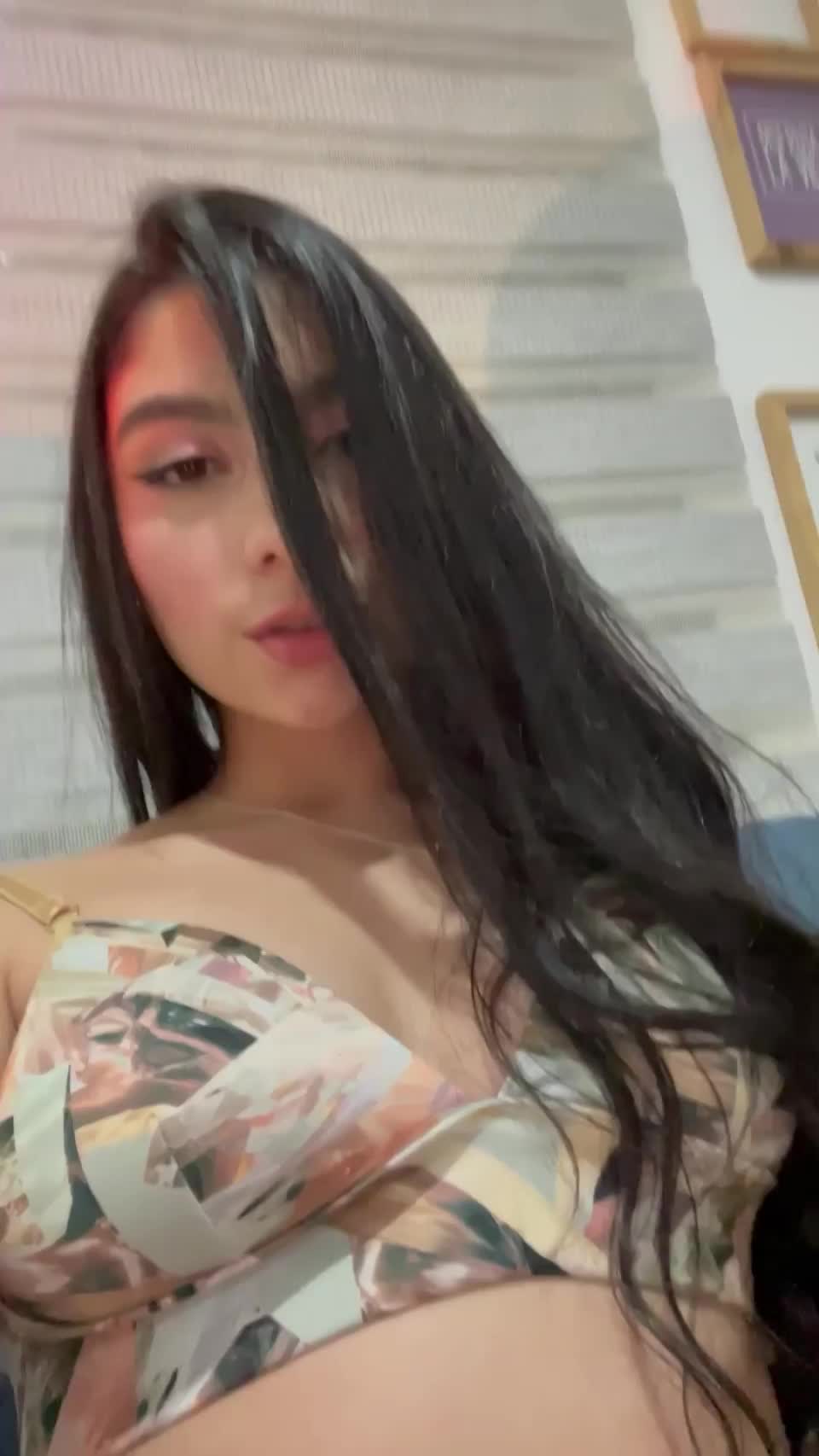 Will you shoot your load in my small panties? : video clip