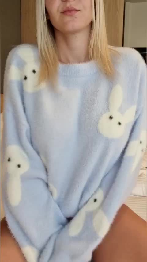 if i do this in your face would you ab le to resist not sucking them? : video clip