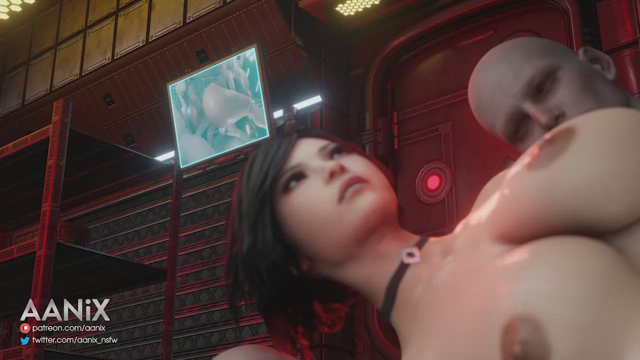 Ada Wong triple anal penetration (Aanix) [Resident Evil] : video clip