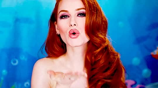 Madelaine Petsch has missed her calling. Clearly she should have been a porn actress, she has that kind of lips. : video clip