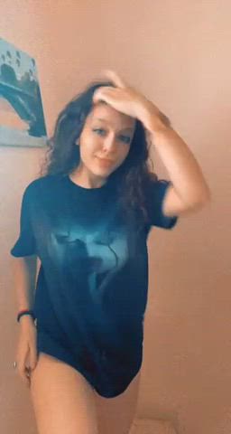If you looked at my ass or boobs you have to fuck me now [18]🤪 : video clip