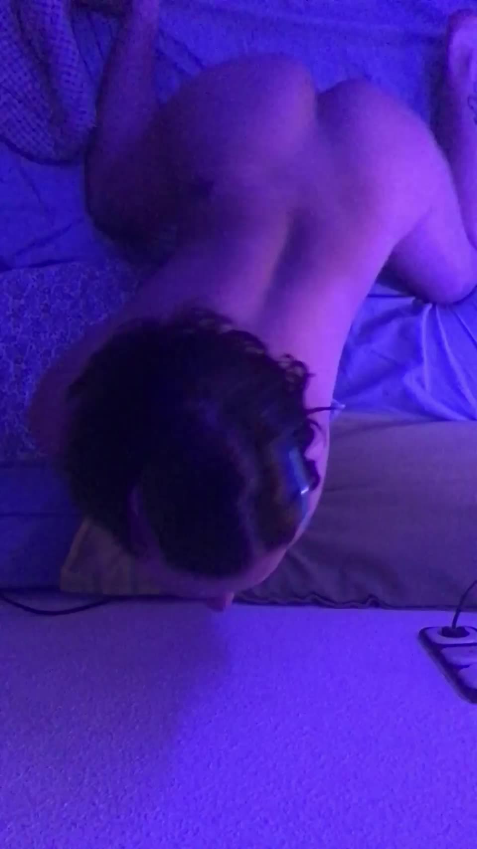 When this blue light is on, it's time for breeding : video clip