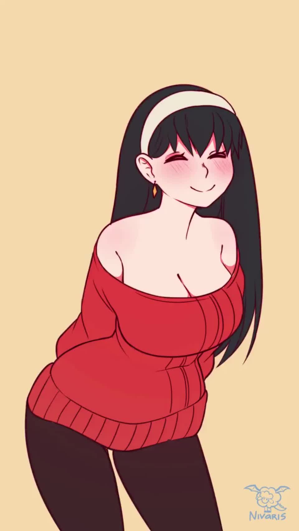 Yor's wardrobe malfunction (SunsetNiva) [Spy x Family] : video clip