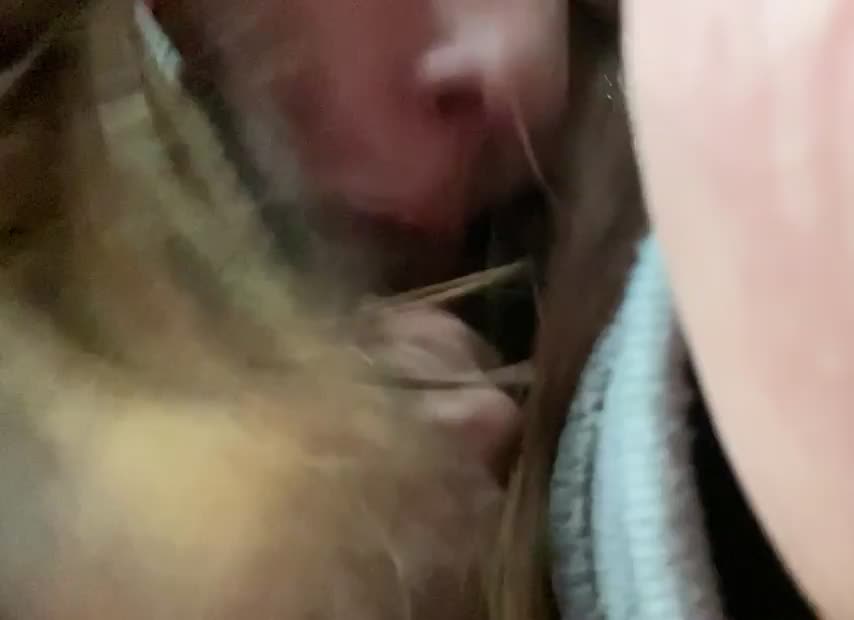Only one intention behind that curtain of hair 🍼🥛 : video clip