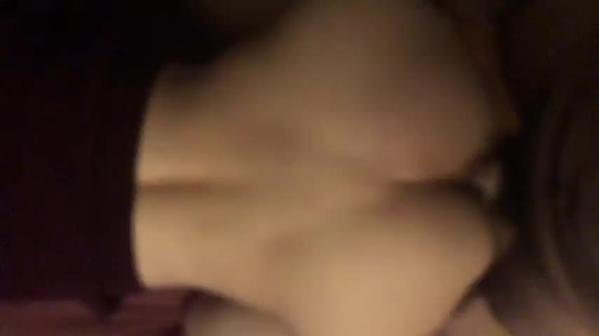 My back dimples look cute in doggy : video clip