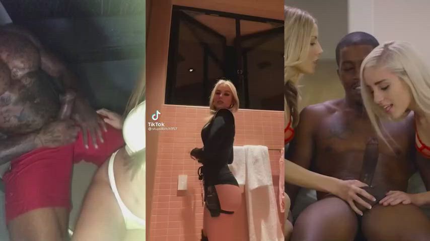 Hot tik tok girls and black cock the perfect combo for you guys : video clip