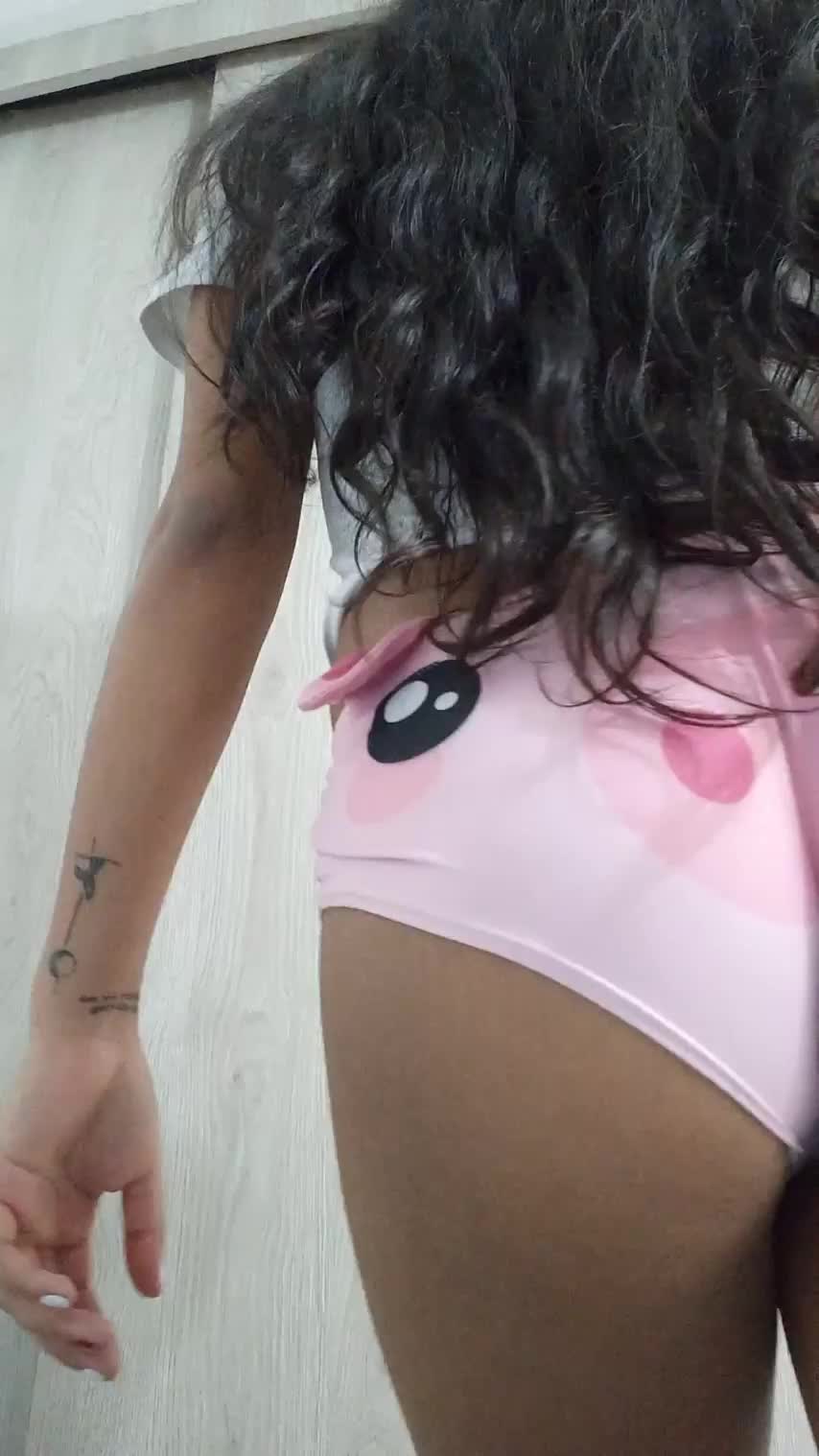 Under my panties there is a surprise🍑 : video clip