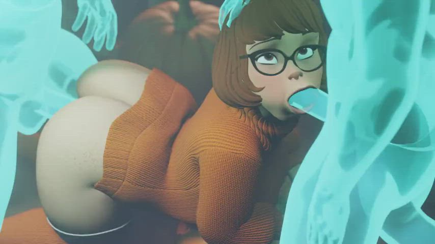 Velma Dinkley investigating ghosts [Scooby Doo] (roguenine, evilaudio) : video clip