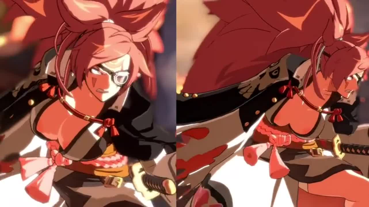 Baiken Nipslip (Fusrokameha) [Guilty Gear] : video clip
